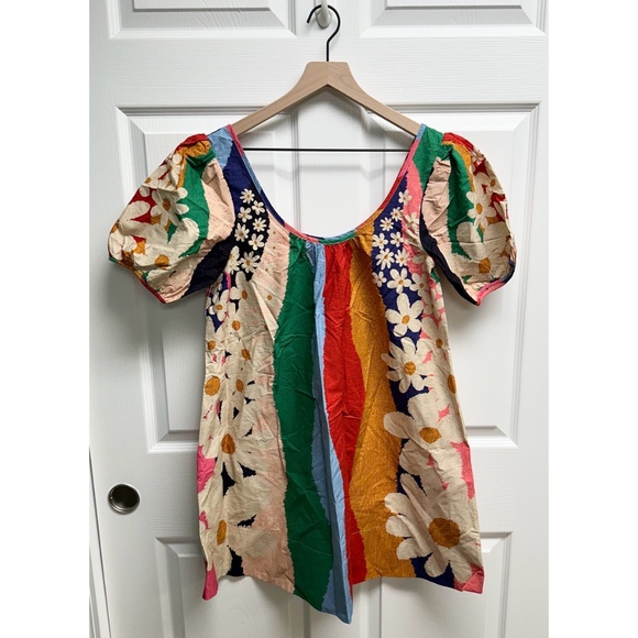 Farm Rio Daisy Organic Cotton Mini Dress - Picture 5 of 7